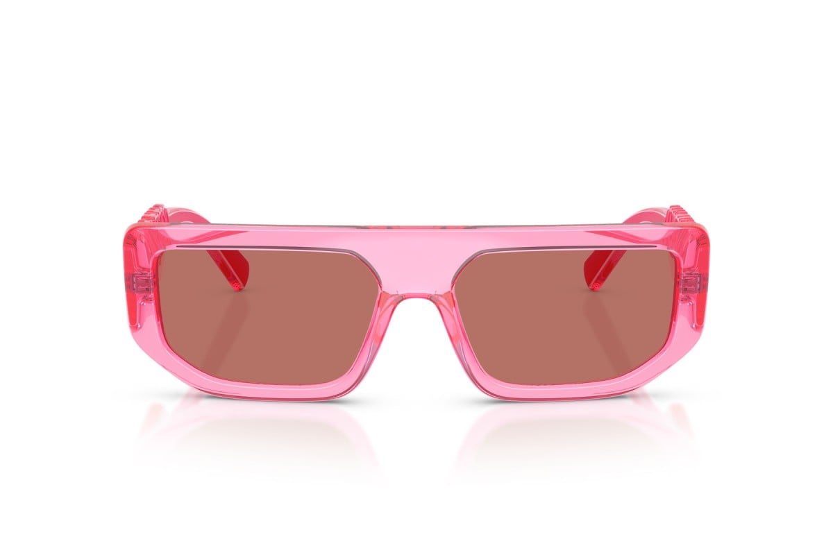 OCCHIALE DA SOLE UNISEX | DOLCE & GABBANA DG 6203 - 314875 ROSA TRASPARENTE - CALIBRO 56