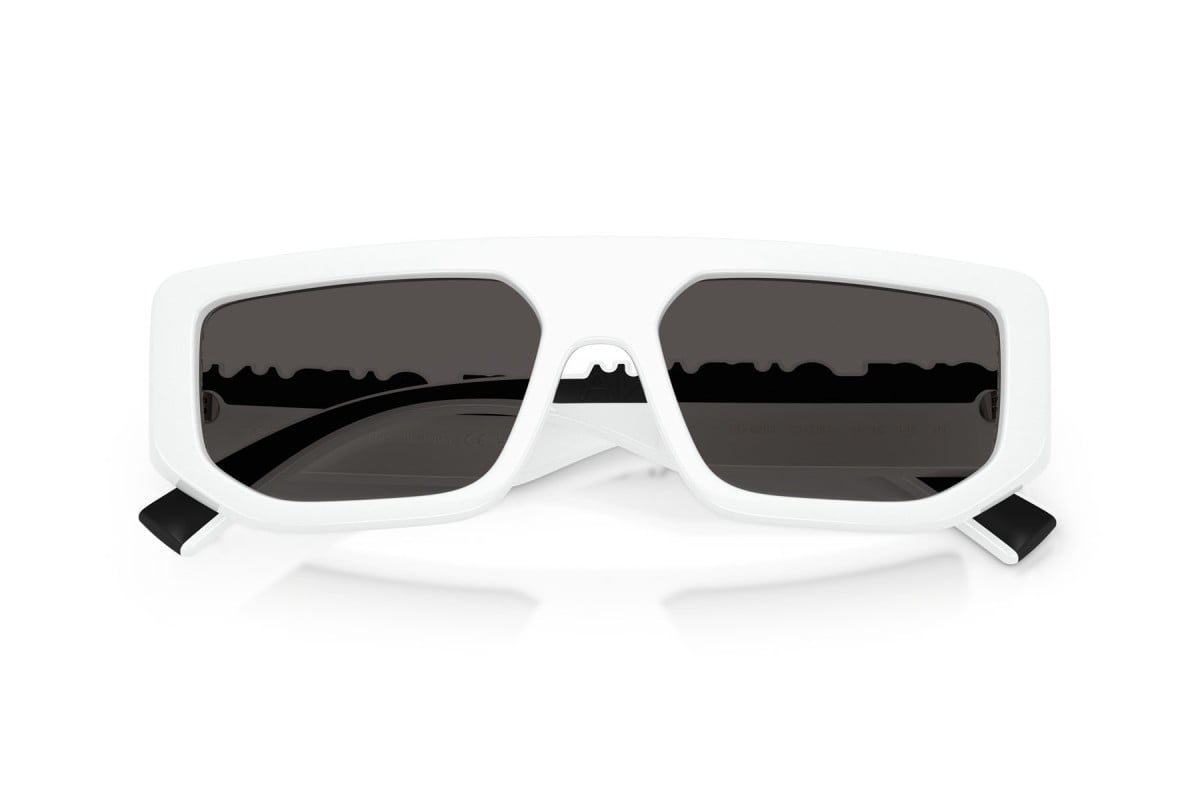 OCCHIALE DA SOLE UNISEX | DOLCE & GABBANA DG 6203 - 331287 BIANCO - CALIBRO 56