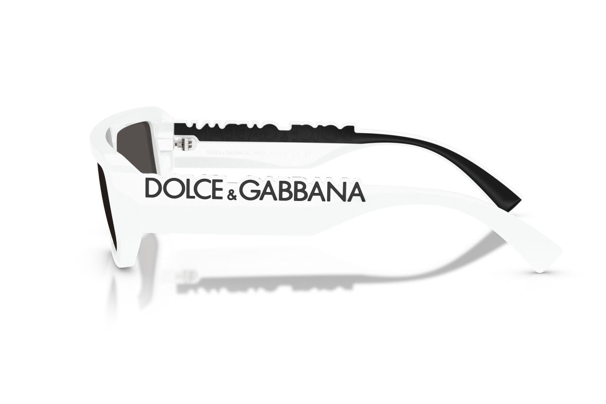 OCCHIALE DA SOLE UNISEX | DOLCE & GABBANA DG 6203 - 331287 BIANCO - CALIBRO 56