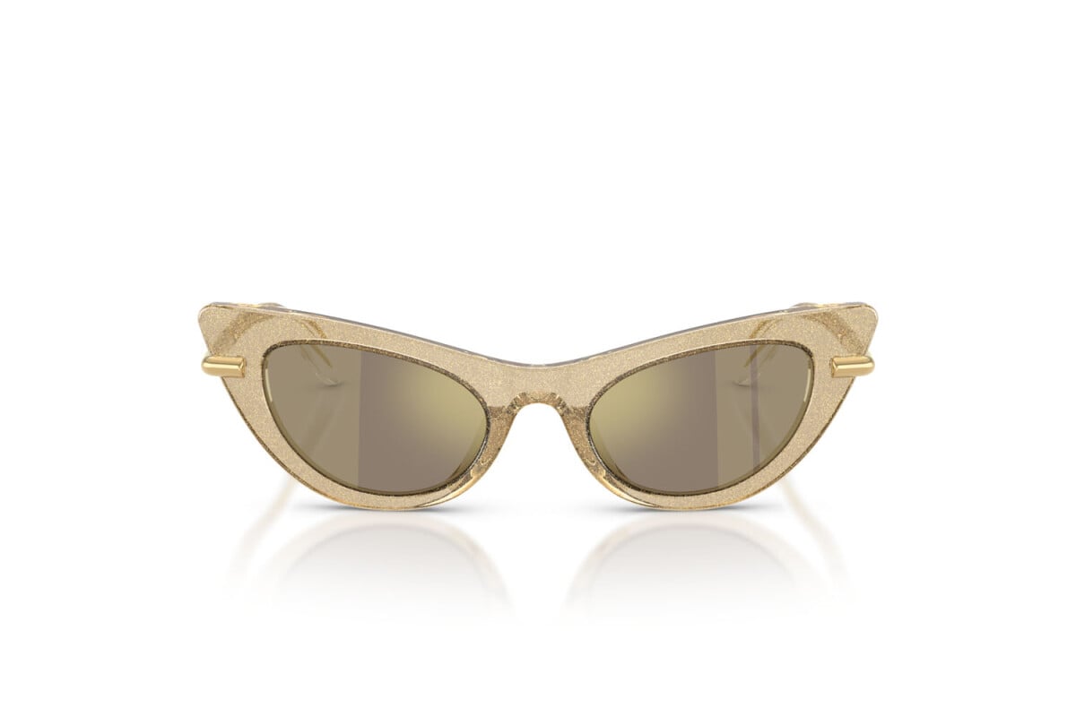 DOLCE & GABBANA - 31035A ORO SCINTILLANTE | OCCHIALE DA SOLE JUNIOR - DX 4008 CALIBRO 44
