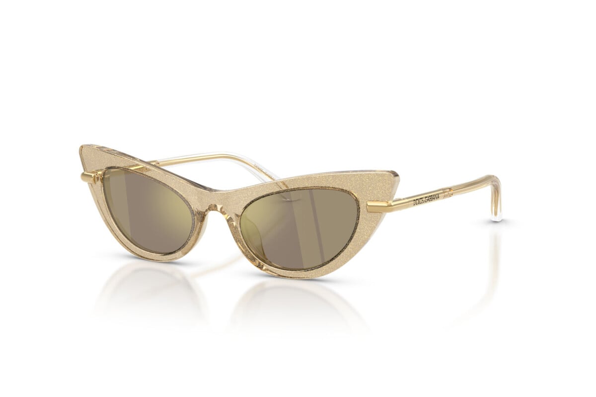 DOLCE & GABBANA - 31035A ORO SCINTILLANTE | OCCHIALE DA SOLE JUNIOR - DX 4008 CALIBRO 44