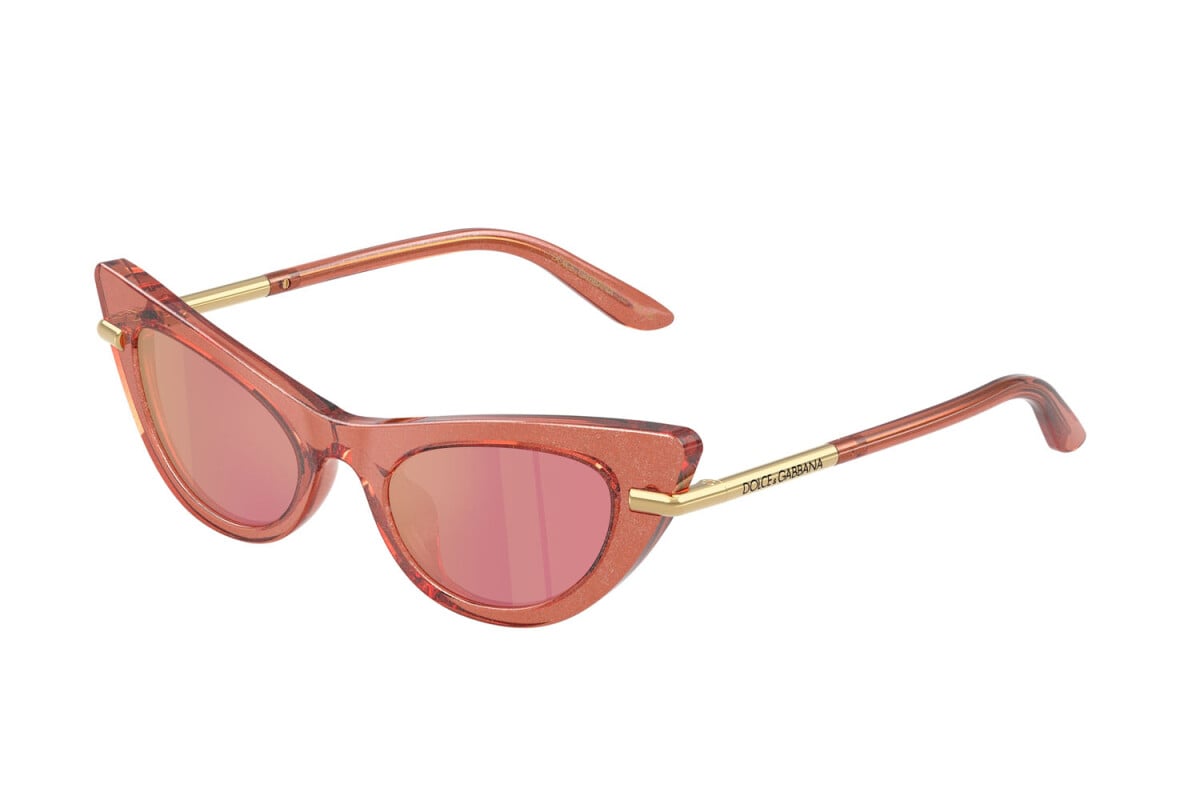 DOLCE & GABBANA - 3104/Z ROSA GLITTERATO | OCCHIALE DA SOLE JUNIOR - DX 4008 CALIBRO 44