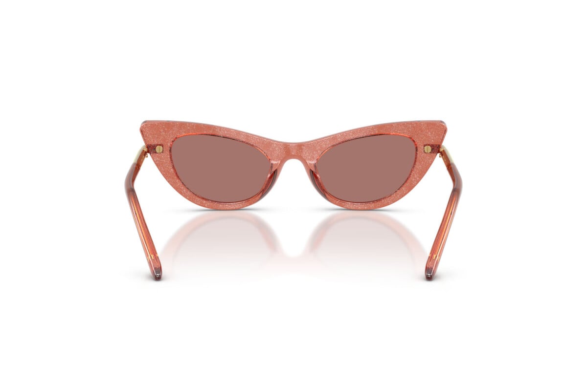 DOLCE & GABBANA - 3104/Z ROSA GLITTERATO | OCCHIALE DA SOLE JUNIOR - DX 4008 CALIBRO 44