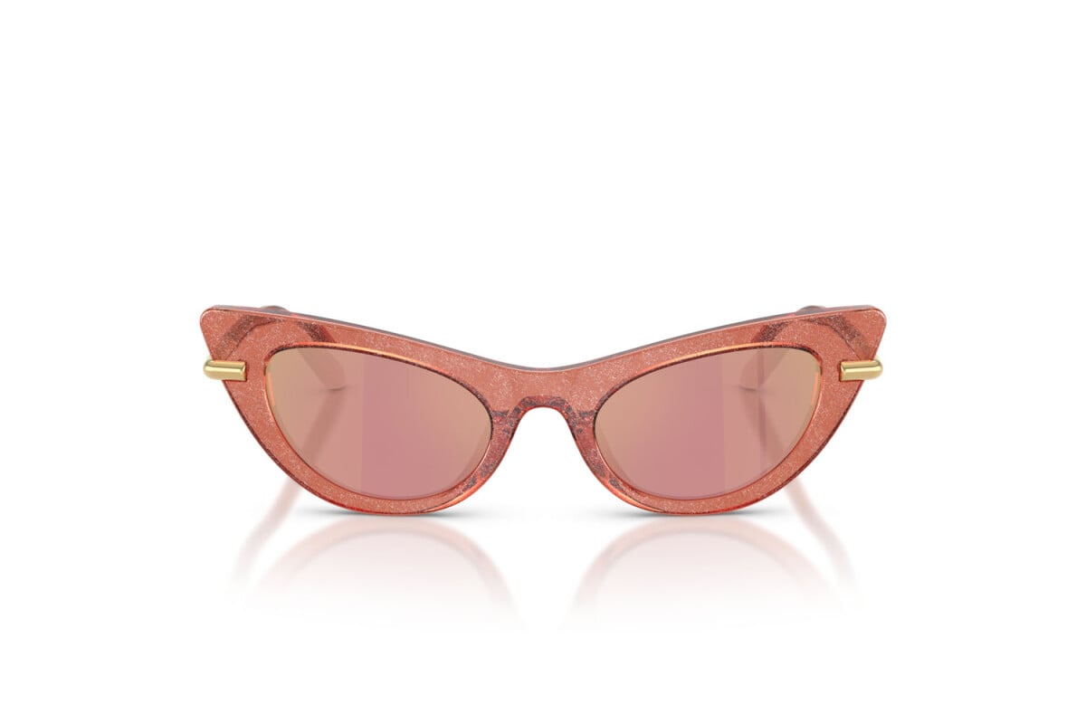 DOLCE & GABBANA - 3104/Z ROSA GLITTERATO | OCCHIALE DA SOLE JUNIOR - DX 4008 CALIBRO 44