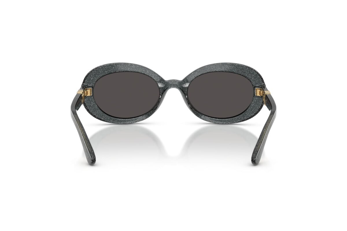 DOLCE & GABBANA - 324187 GLITTER NERO | OCCHIALE DA SOLE JUNIOR - DX 6007U CALIBRO 49