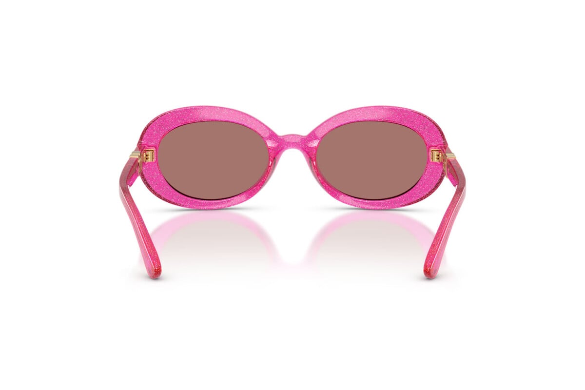 DOLCE & GABBANA - 3351/Z ROSA GLITTERATO | OCCHIALE DA SOLE JUNIOR - DX 6007U CALIBRO 49