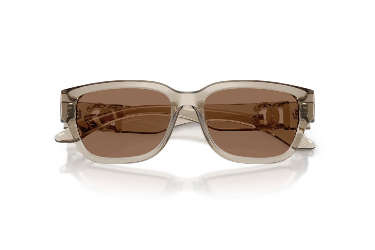 DOLCE & GABBANA - 329173 BEIGE TRASPARENTE | OCCHIALE DA SOLE JUNIOR - DX 6009 CALIBRO 50