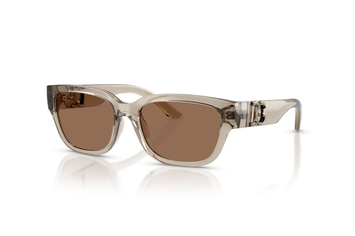 DOLCE & GABBANA - 329173 BEIGE TRASPARENTE | OCCHIALE DA SOLE JUNIOR - DX 6009 CALIBRO 50