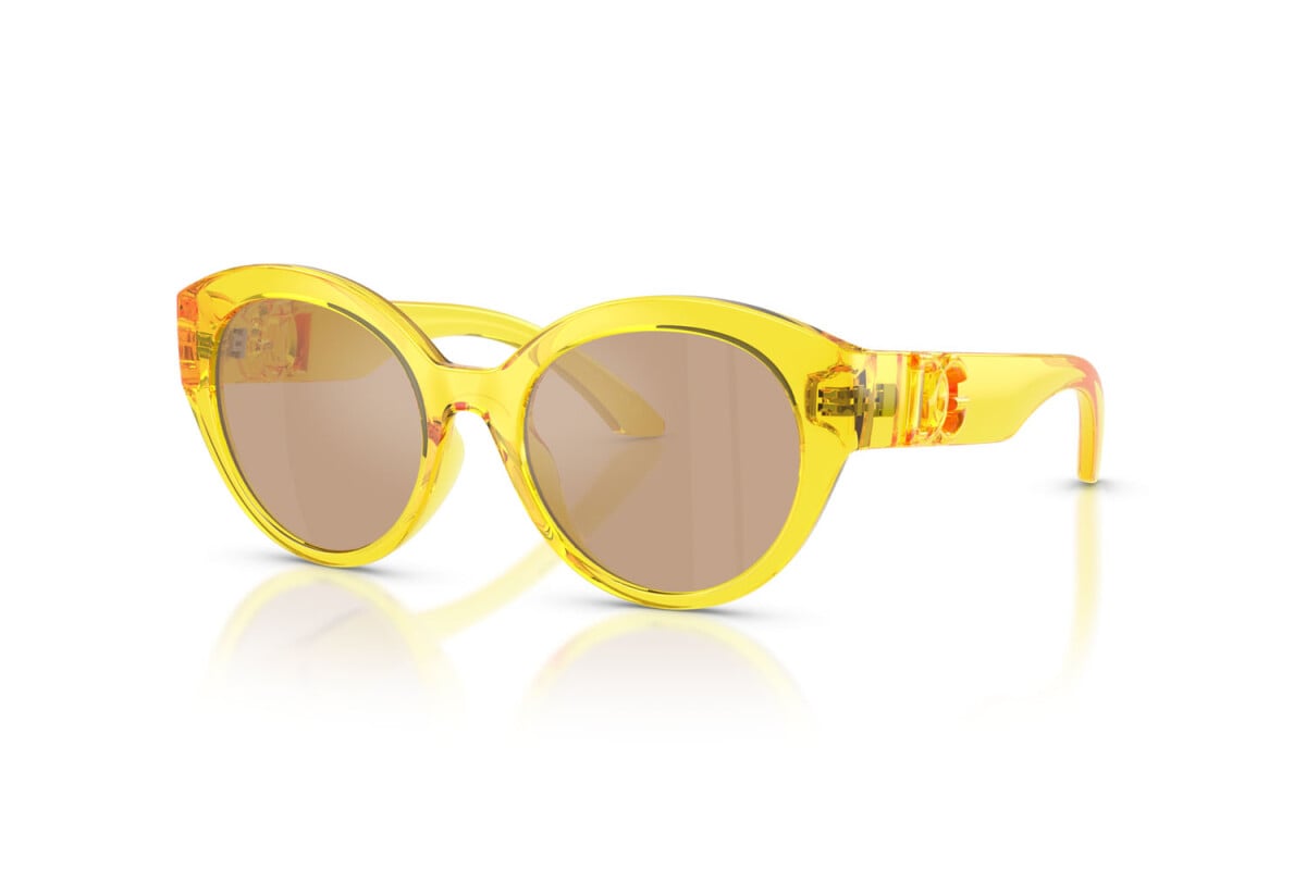 DOLCE & GABBANA - 333474 GIALLO TRASPARENTE | OCCHIALE DA SOLE JUNIOR - DX 6010 CALIBRO 47