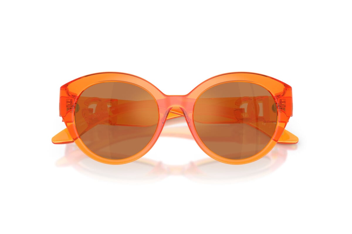 DOLCE & GABBANA - 33887J ARANCIONE TRASPARENTE | OCCHIALE DA SOLE JUNIOR - DX 6010 CALIBRO 47