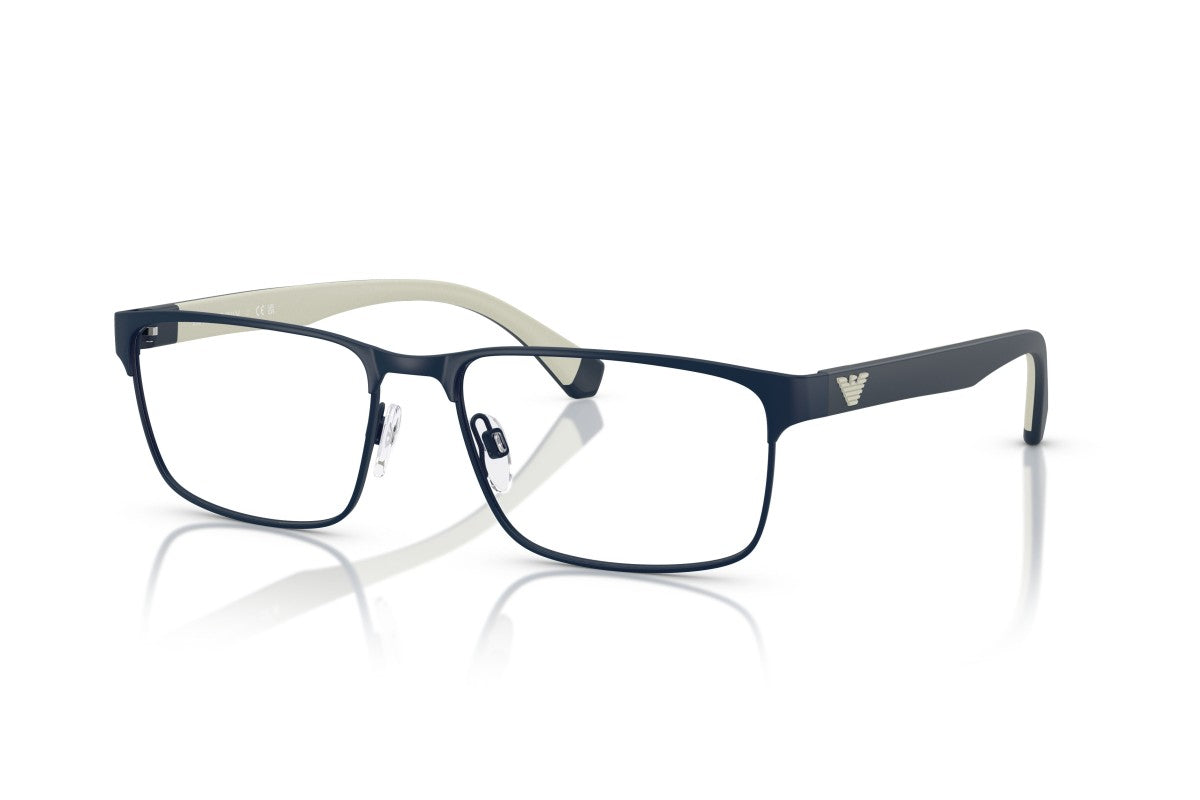 OCCHIALE DA VISTA UOMO | EMPORIO ARMANI EA 1105 - 3018 BLU OPACO - CALIBRO 58