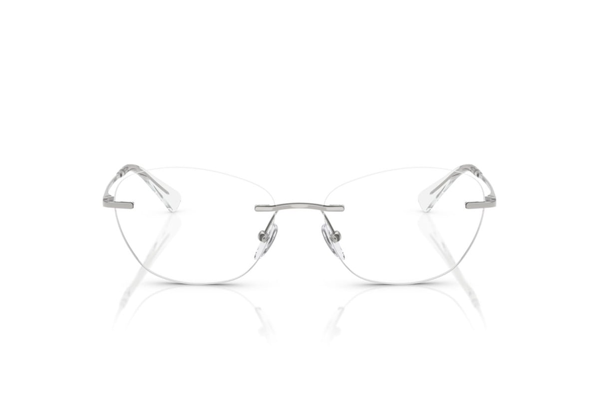 EMPORIO ARMANI - 3015 ARGENTO LUCIDO | OCCHIALE DA VISTA DONNA - EA 1167 CALIBRO 53