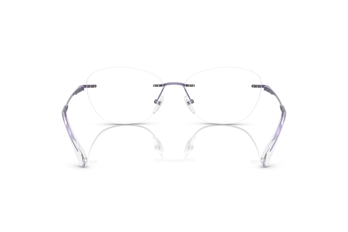 EMPORIO ARMANI - 3383 VIOLA METALLIZZATO LUCIDO | OCCHIALE DA VISTA DONNA - EA 1167 CALIBRO 53