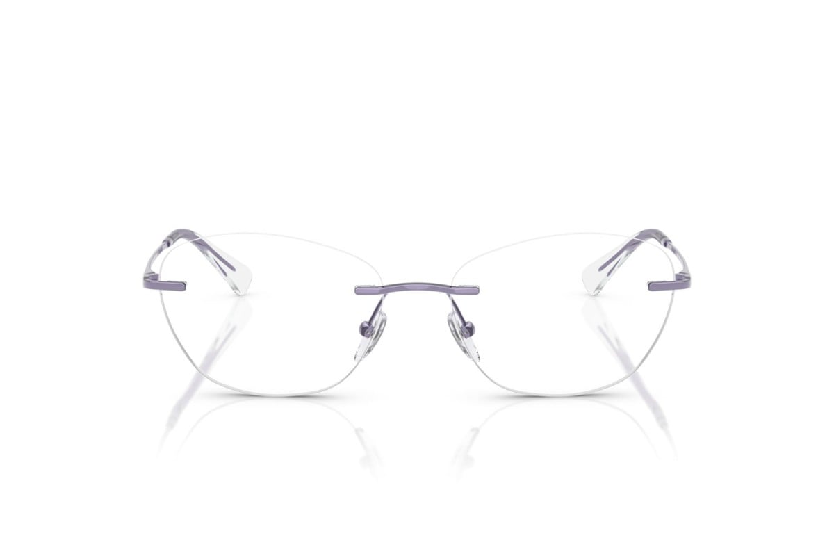 EMPORIO ARMANI - 3383 VIOLA METALLIZZATO LUCIDO | OCCHIALE DA VISTA DONNA - EA 1167 CALIBRO 53