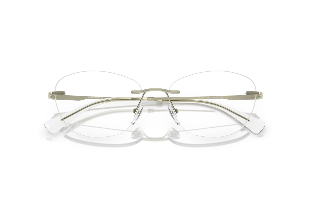 EMPORIO ARMANI - 3389 VERDE METALLIZZATO LUCIDO | OCCHIALE DA VISTA DONNA - EA 1167 CALIBRO 55