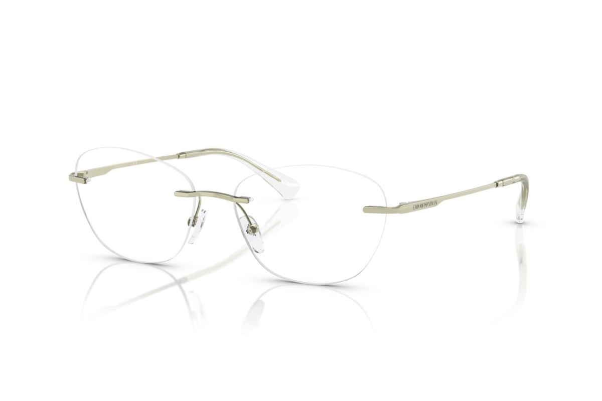 EMPORIO ARMANI - 3389 VERDE METALLIZZATO LUCIDO | OCCHIALE DA VISTA DONNA - EA 1167 CALIBRO 55