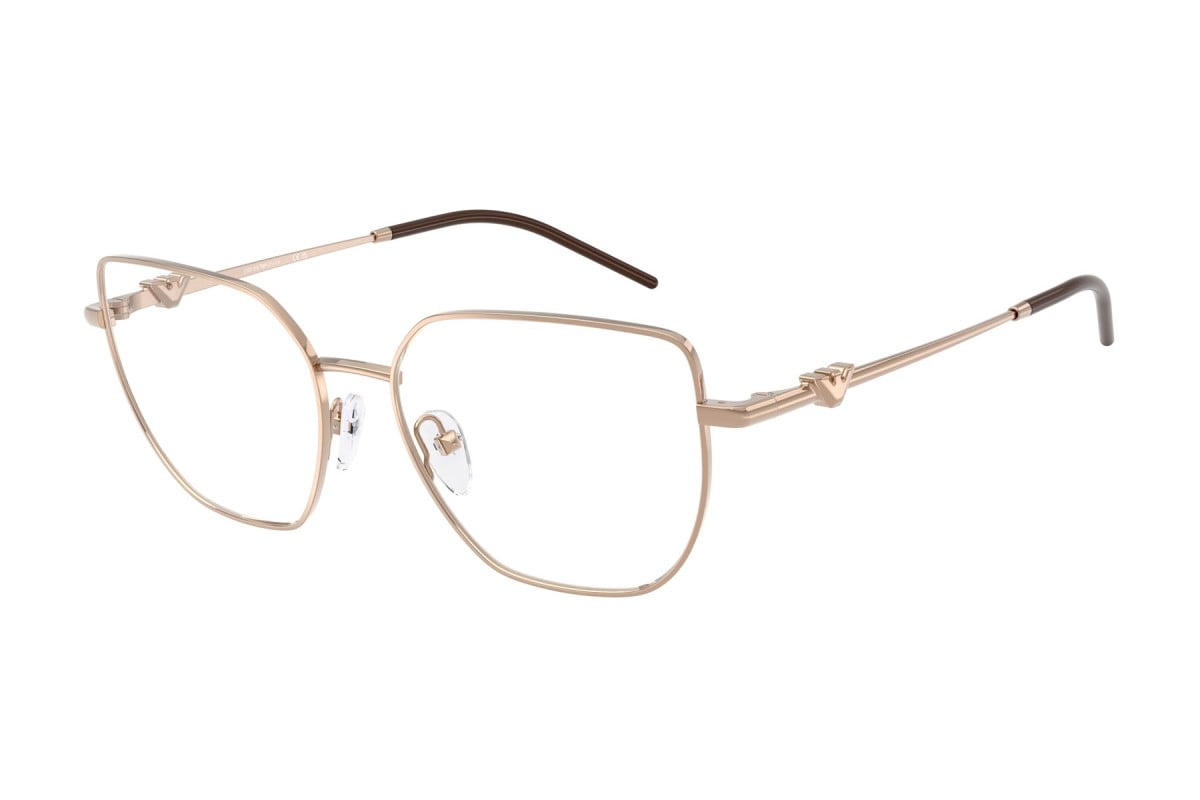 OCCHIALE DA VISTA DONNA | EMPORIO ARMANI EA 1176 - 3011 ORO ROSA LUCIDO - CALIBRO 53