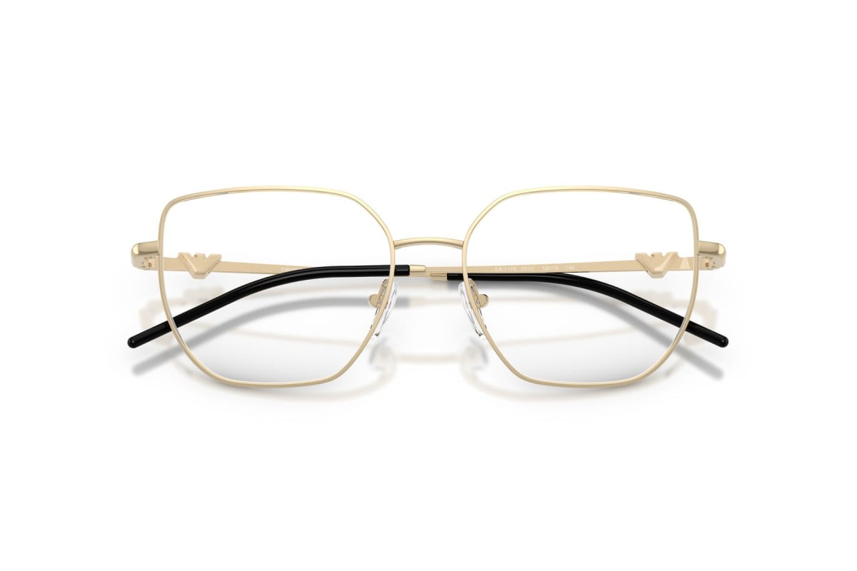 OCCHIALE DA VISTA DONNA | EMPORIO ARMANI EA 1176 - 3013 ORO PALLIDO LUCIDO - CALIBRO 53