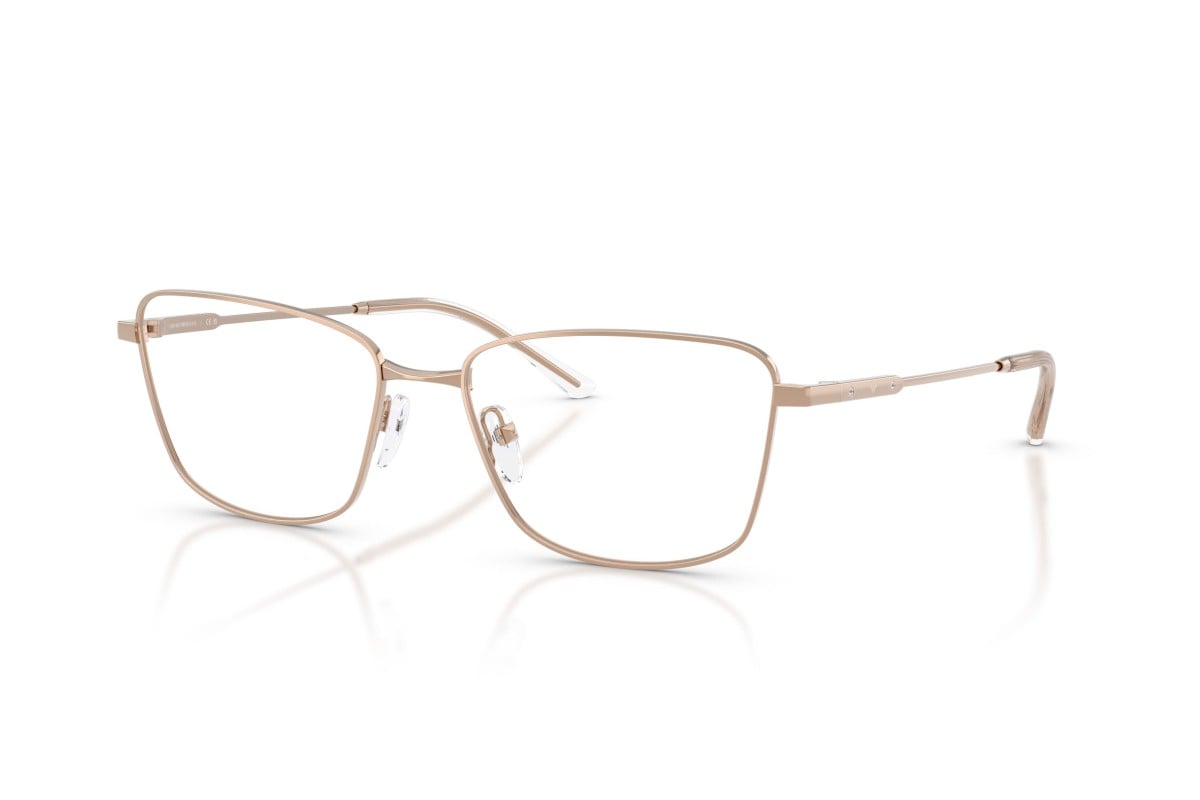 OCCHIALE DA VISTA DONNA | EMPORIO ARMANI EA 1185B - 3011 ORO ROSA LUCIDO - CALIBRO 56