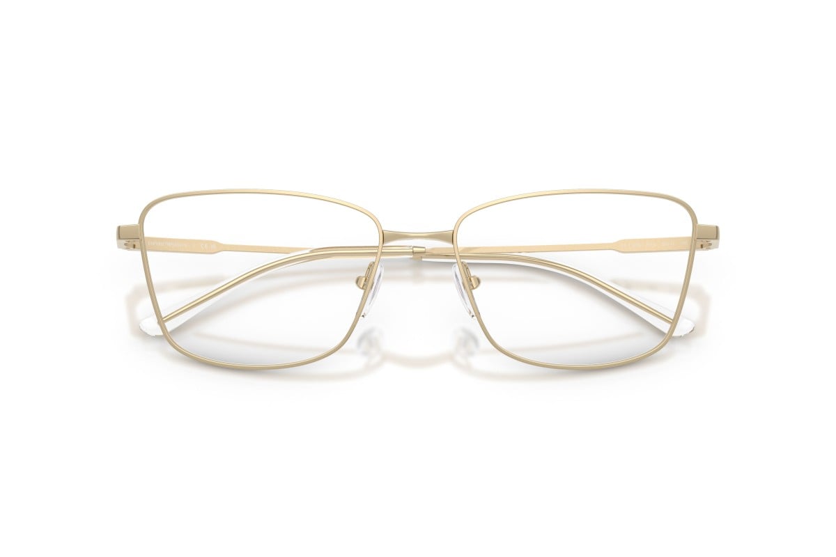 OCCHIALE DA VISTA DONNA | EMPORIO ARMANI EA 1185B - 3013 ORO PALLIDO LUCIDO - CALIBRO 56