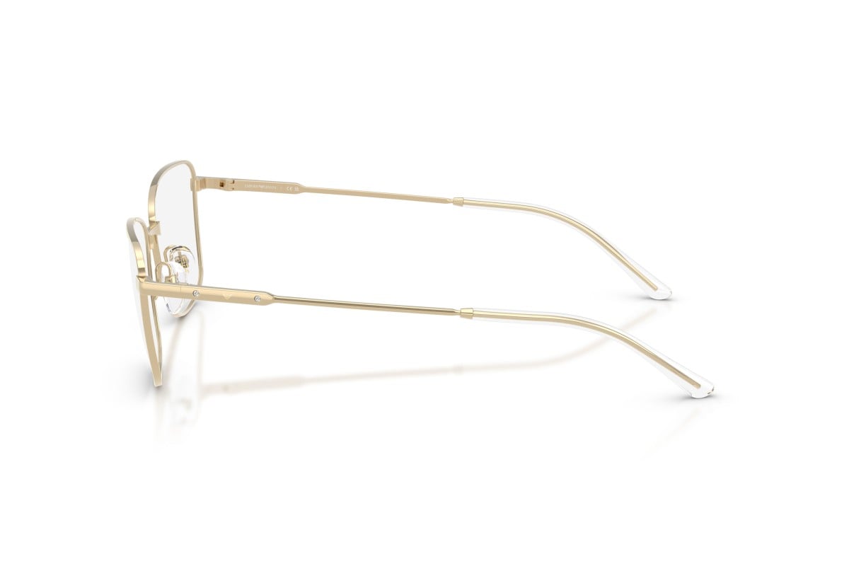 OCCHIALE DA VISTA DONNA | EMPORIO ARMANI EA 1185B - 3013 ORO PALLIDO LUCIDO - CALIBRO 56
