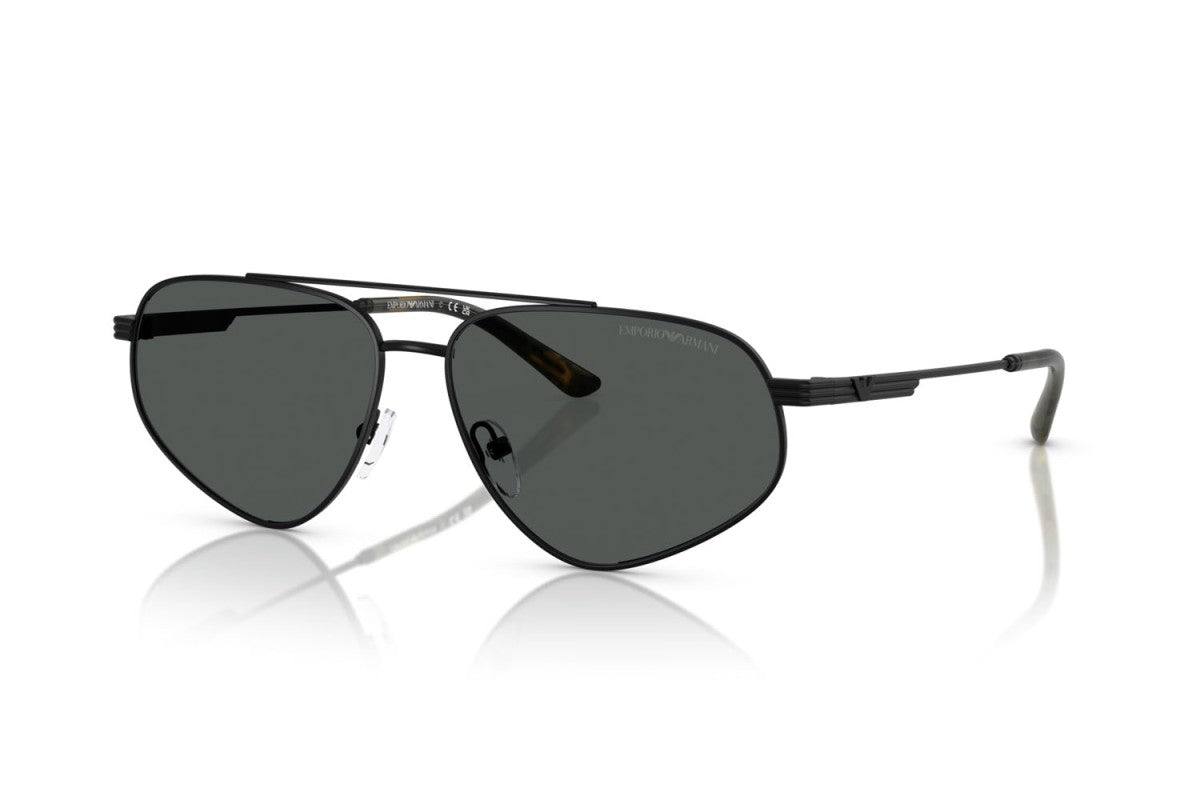 OCCHIALE DA SOLE UOMO | EMPORIO ARMANI EA 2156 - 300187 NERO OPACO - CALIBRO 59