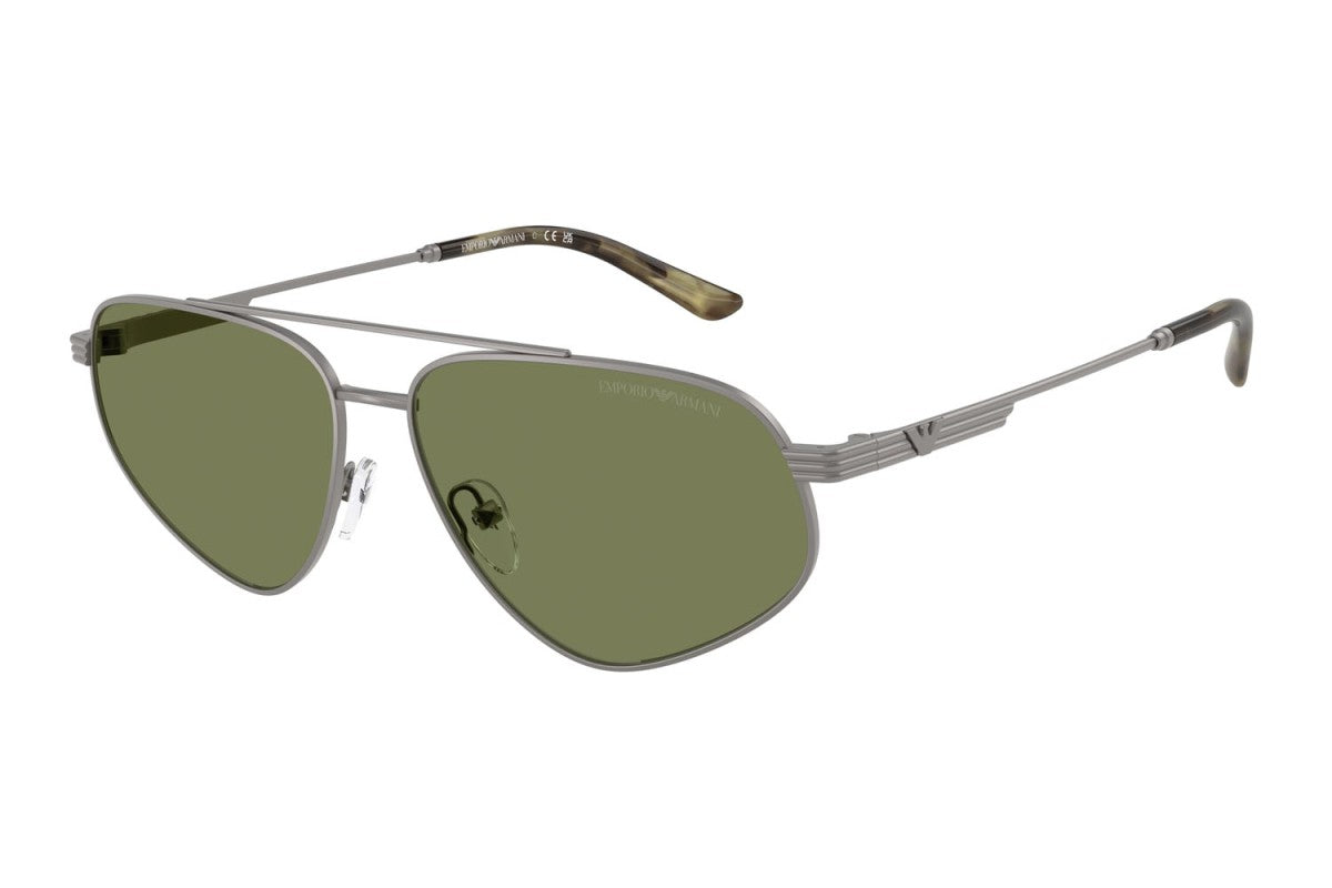 OCCHIALE DA SOLE UOMO | EMPORIO ARMANI EA 2156 - 30032A CANNA DI FUCILE OPACA - CALIBRO 59