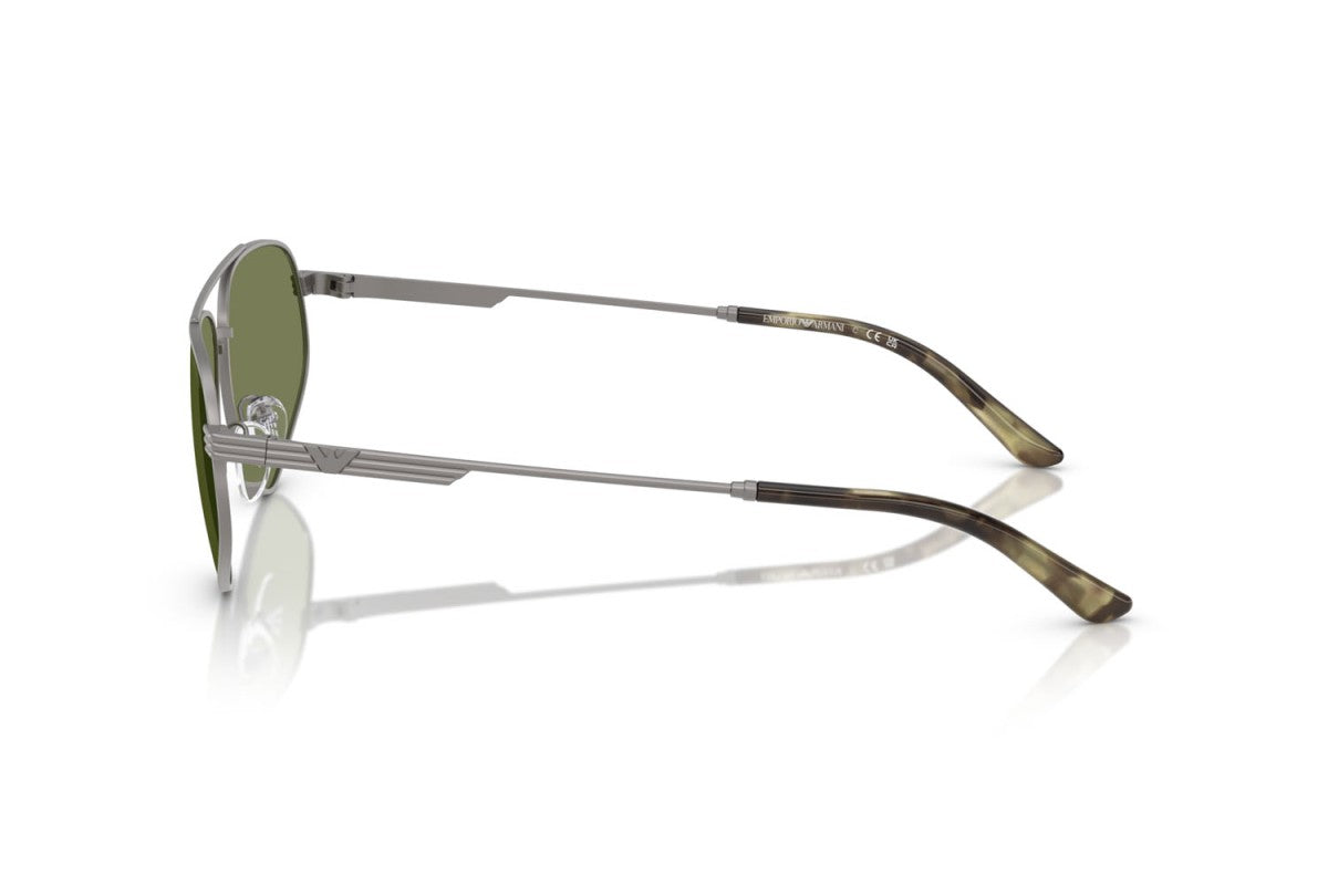 OCCHIALE DA SOLE UOMO | EMPORIO ARMANI EA 2156 - 30032A CANNA DI FUCILE OPACA - CALIBRO 59