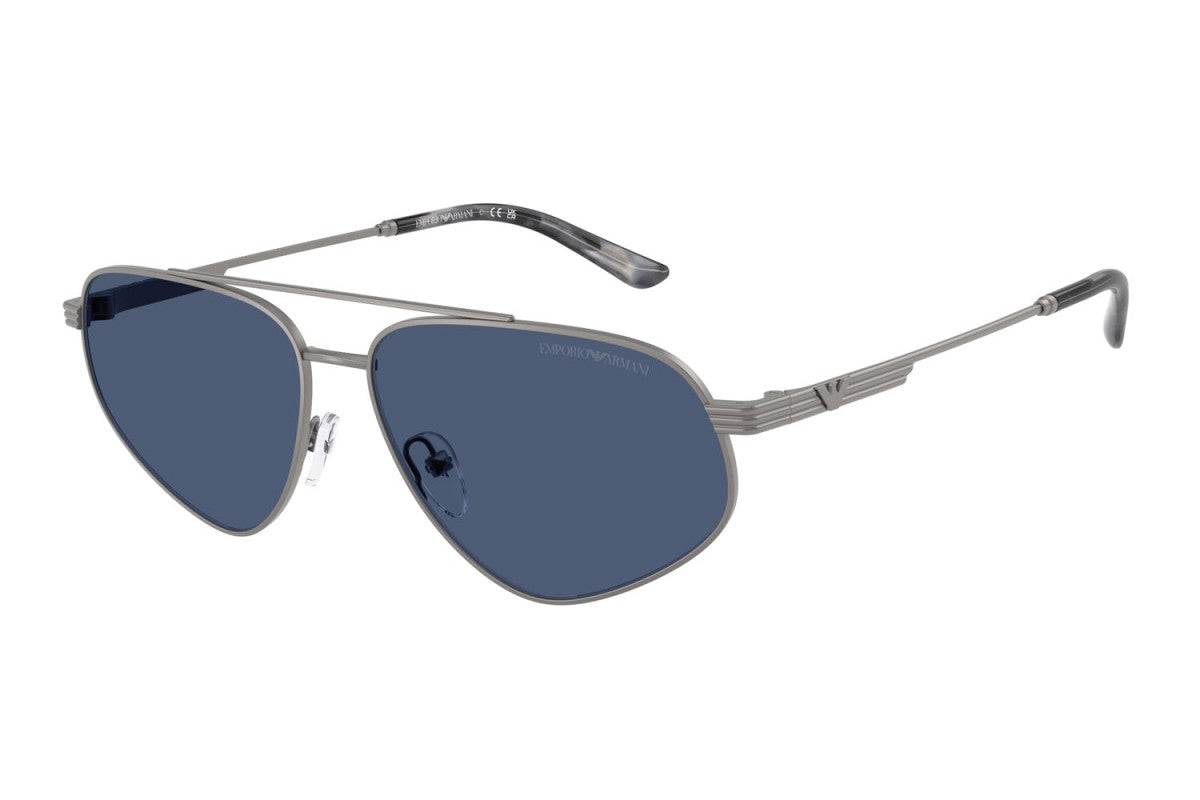 OCCHIALE DA SOLE UOMO | EMPORIO ARMANI EA 2156 - 300380 CANNA DI FUCILE OPACA - CALIBRO 59
