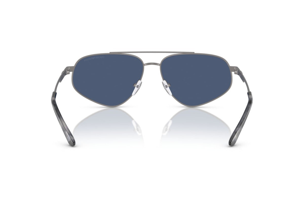 OCCHIALE DA SOLE UOMO | EMPORIO ARMANI EA 2156 - 300380 CANNA DI FUCILE OPACA - CALIBRO 59