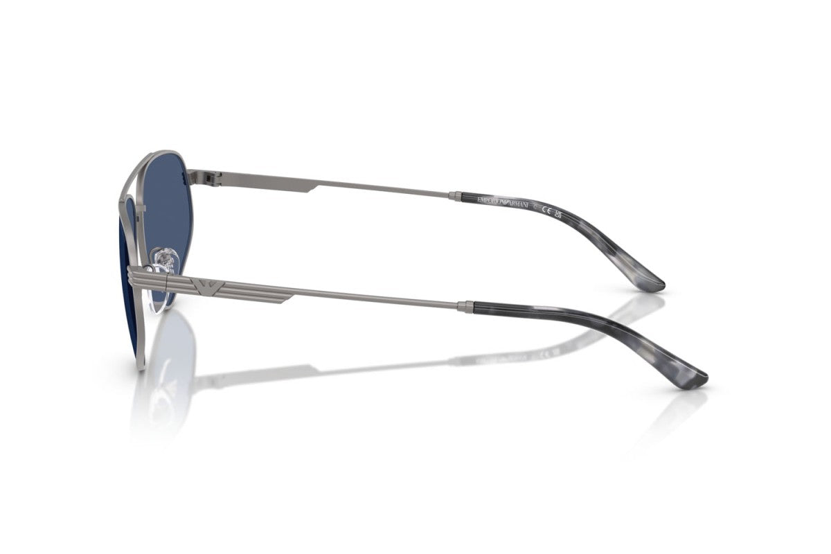 OCCHIALE DA SOLE UOMO | EMPORIO ARMANI EA 2156 - 300380 CANNA DI FUCILE OPACA - CALIBRO 59
