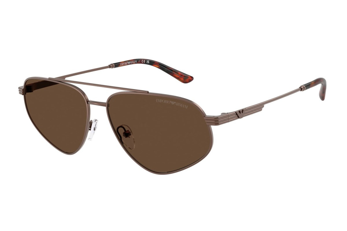 OCCHIALE DA SOLE UOMO | EMPORIO ARMANI EA 2156 - 300673 BRONZO OPACO - CALIBRO 59