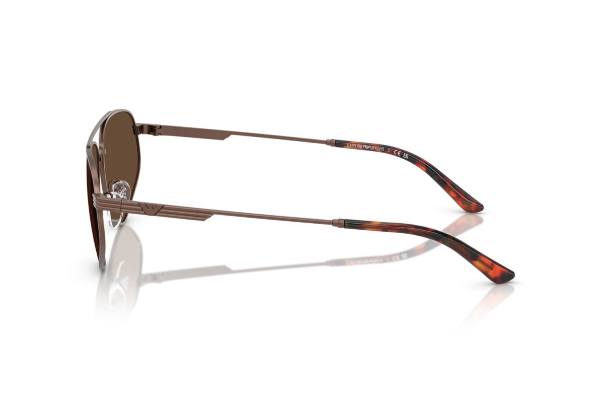 OCCHIALE DA SOLE UOMO | EMPORIO ARMANI EA 2156 - 300673 BRONZO OPACO - CALIBRO 59