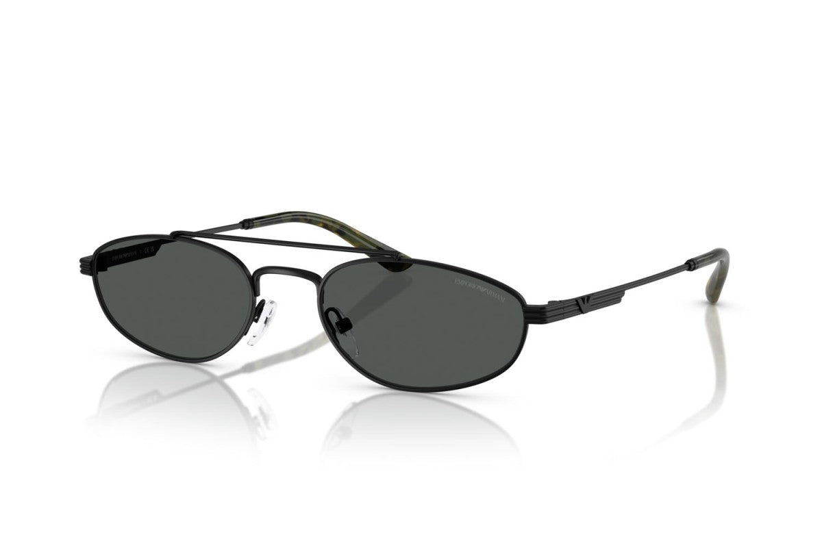 OCCHIALE DA SOLE UOMO | EMPORIO ARMANI EA 2157 - 300187 NERO OPACO - CALIBRO 54
