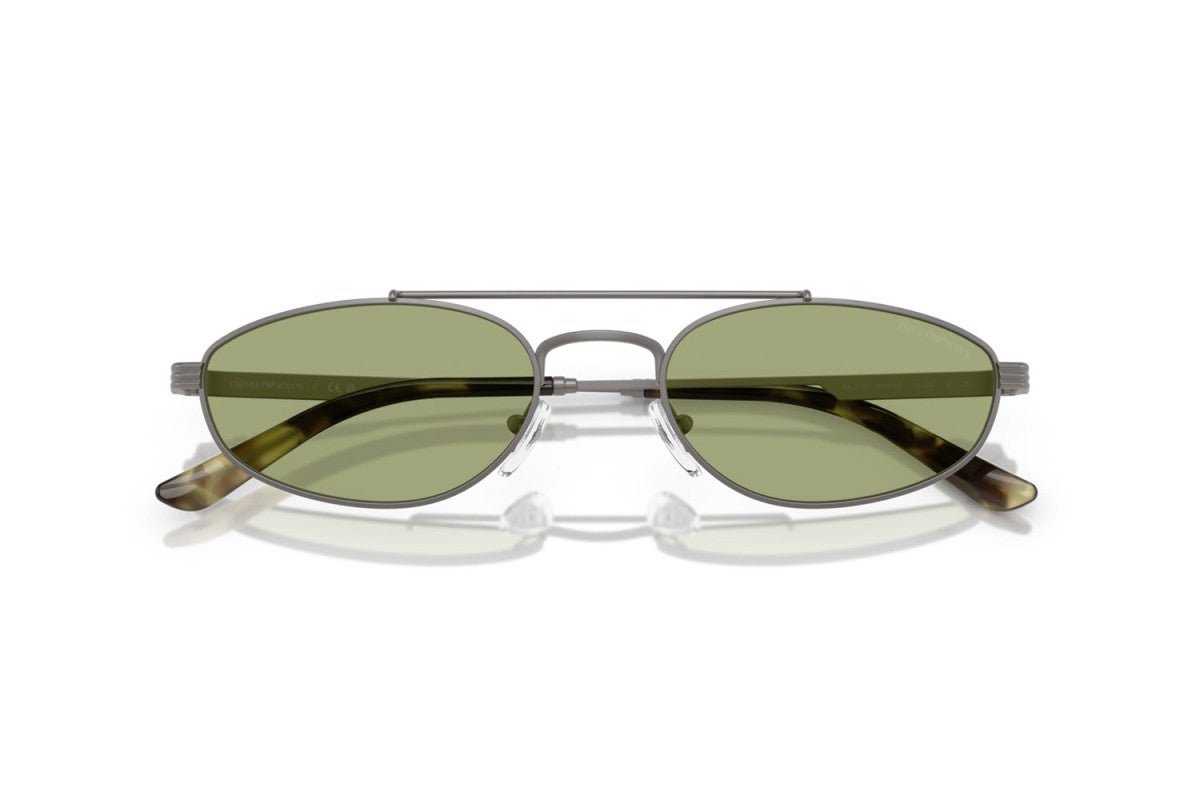 OCCHIALE DA SOLE UOMO | EMPORIO ARMANI EA 2157 - 300382 CANNA DI FUCILE OPACA - CALIBRO 54