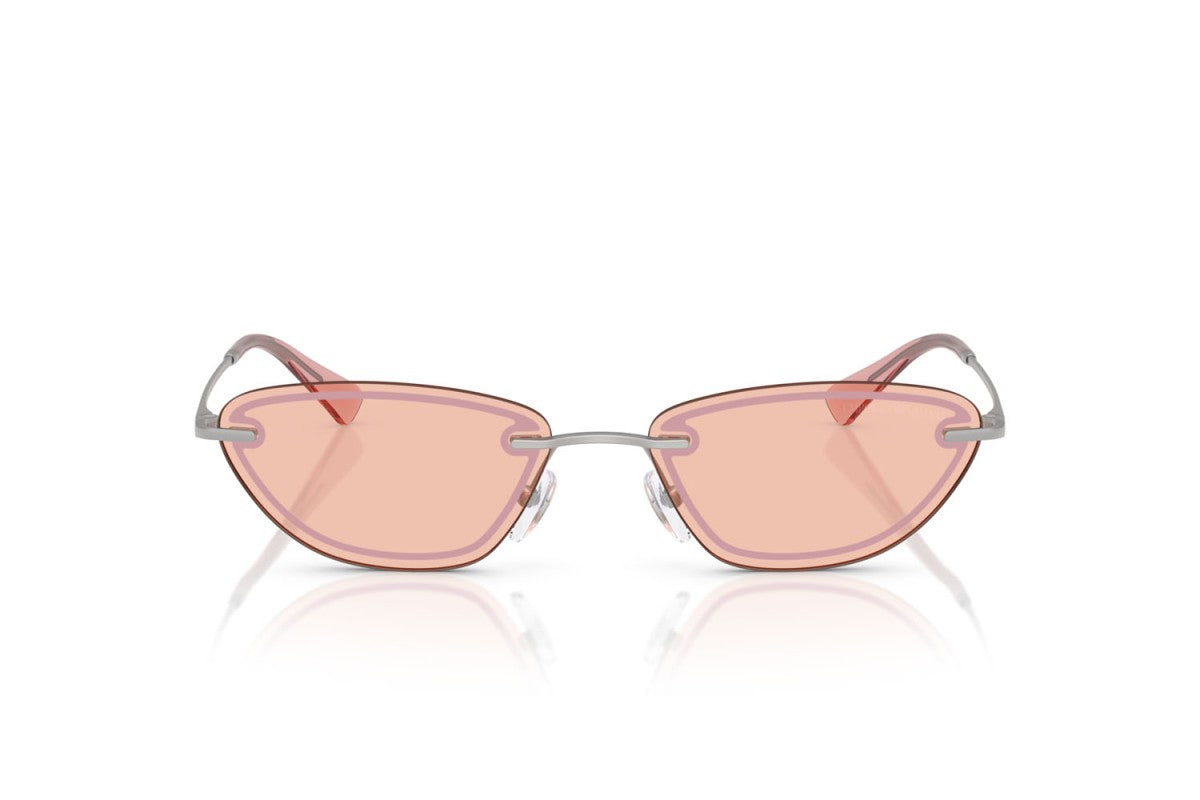 OCCHIALE DA SOLE DONNA | EMPORIO ARMANI EA 2158 - 3045/5 ARGENTO LUCIDO - CALIBRO 57