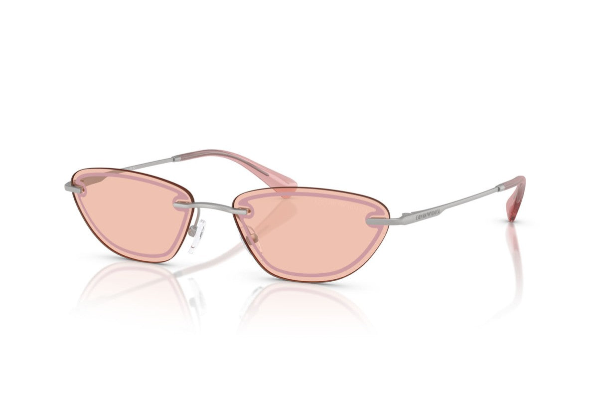 OCCHIALE DA SOLE DONNA | EMPORIO ARMANI EA 2158 - 3045/5 ARGENTO LUCIDO - CALIBRO 57