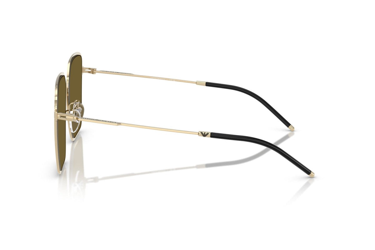 OCCHIALE DA SOLE DONNA | EMPORIO ARMANI EA 2159D - 301373 ORO PALLIDO LUCIDO - CALIBRO 57