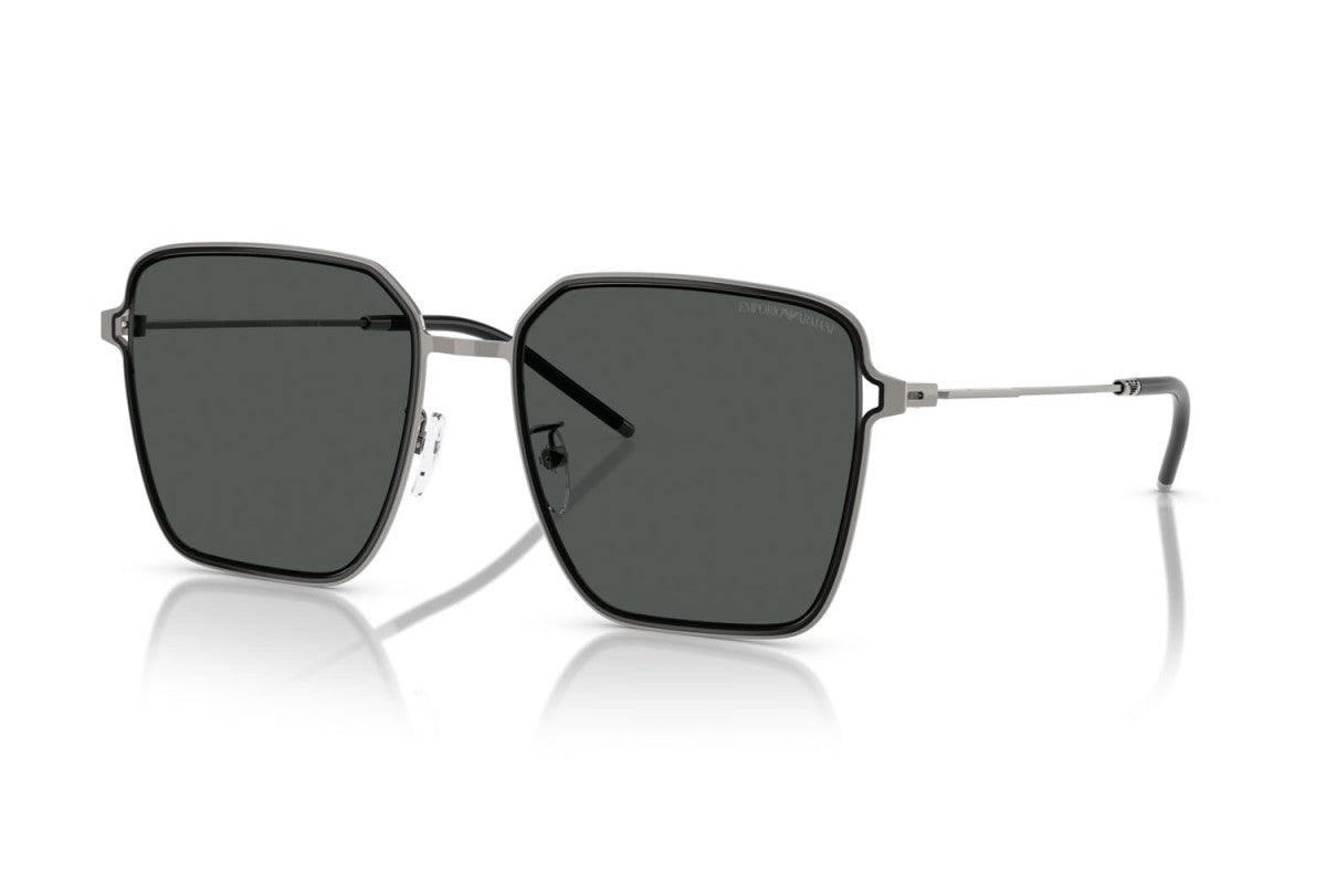 OCCHIALE DA SOLE DONNA | EMPORIO ARMANI EA 2159D - 301487 CANNA DI FUCILE LUCIDA/NERO - CALIBRO 57