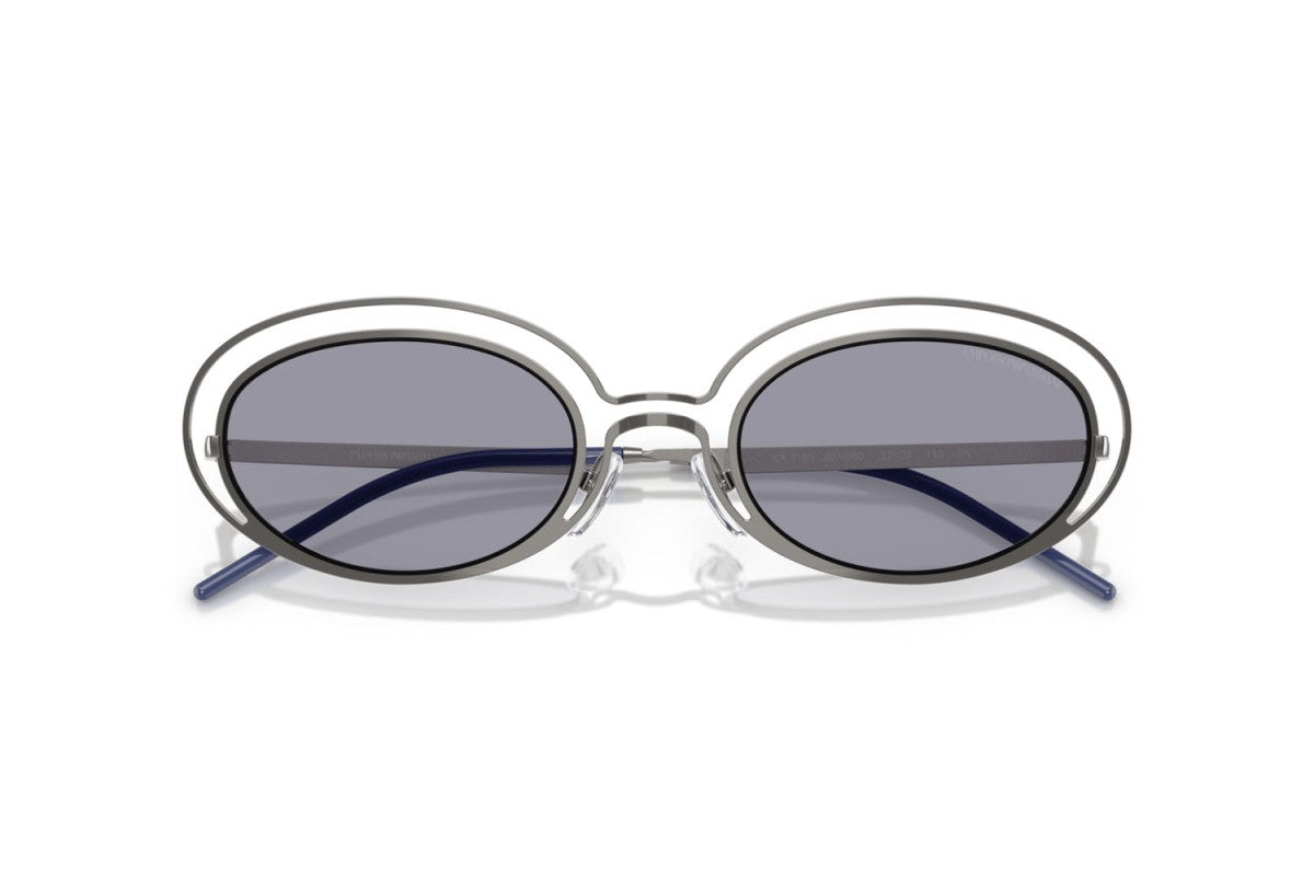 OCCHIALE DA SOLE DONNA | EMPORIO ARMANI EA 2160 - 301080 CANNA DI FUCILE LUCIDA - CALIBRO 52
