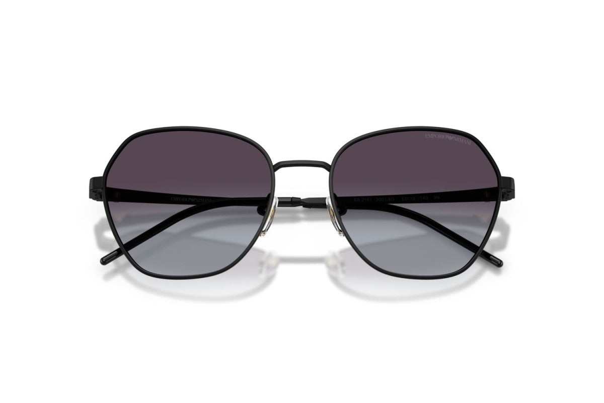 OCCHIALE DA SOLE DONNA | EMPORIO ARMANI EA 2161 - 30018G NERO OPACO - CALIBRO 55