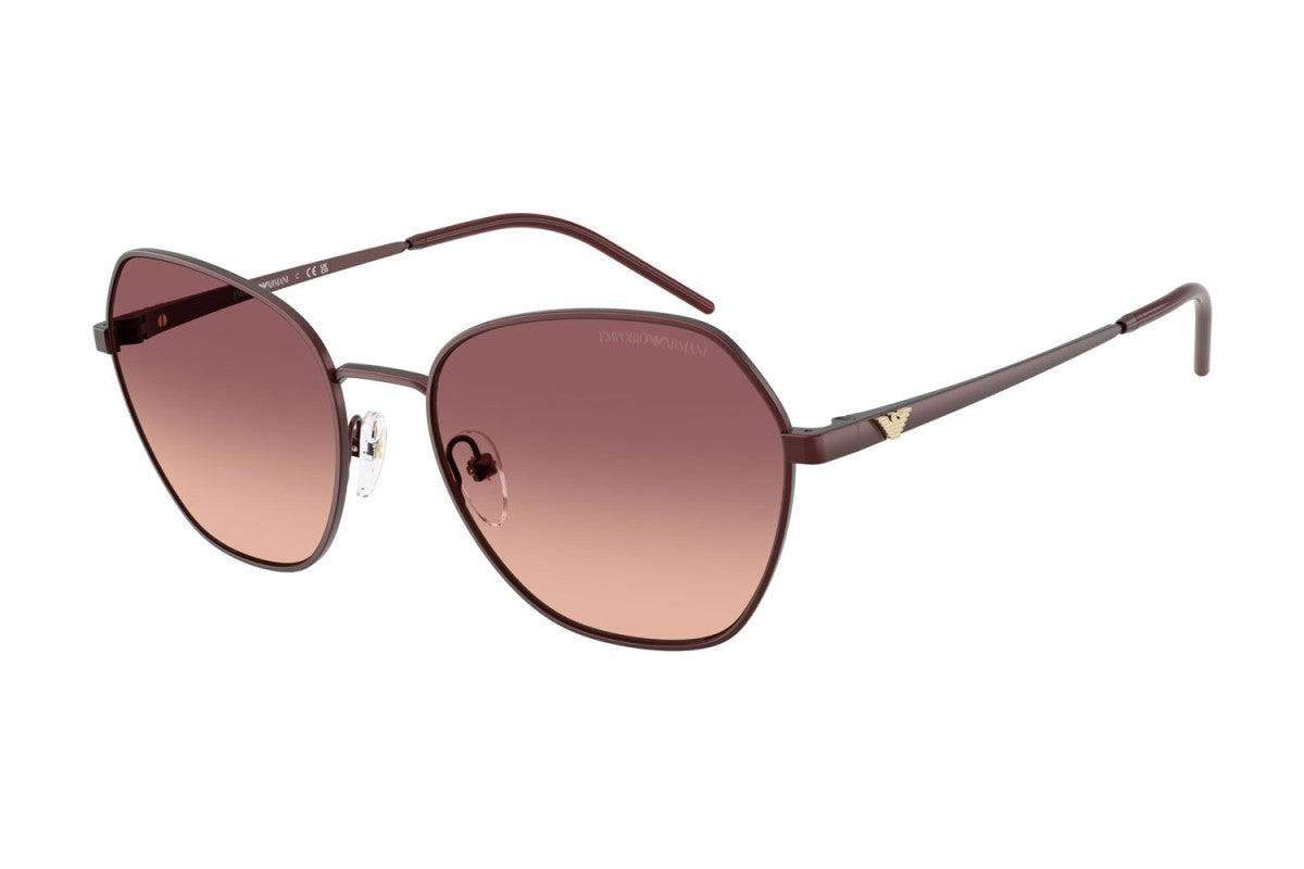 OCCHIALE DA SOLE DONNA | EMPORIO ARMANI EA 2161 - 34018D BORDEAUX OPACO - CALIBRO 55