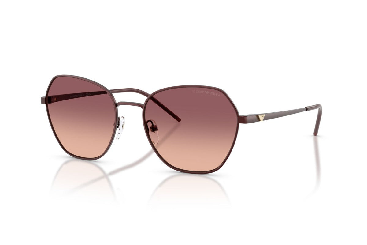 OCCHIALE DA SOLE DONNA | EMPORIO ARMANI EA 2161 - 34018D BORDEAUX OPACO - CALIBRO 55