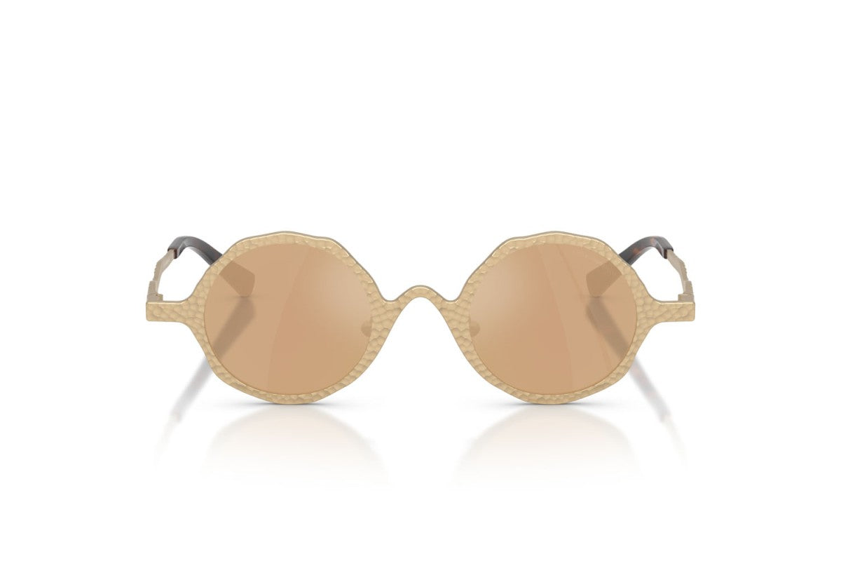 OCCHIALE DA SOLE UOMO | EMPORIO ARMANI EA 2166 - 30027J ORO PALLIDO OPACO - CALIBRO 41