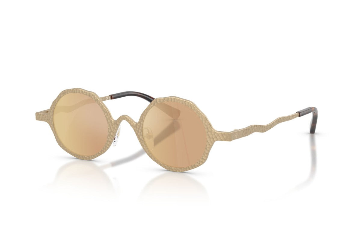 OCCHIALE DA SOLE UOMO | EMPORIO ARMANI EA 2166 - 30027J ORO PALLIDO OPACO - CALIBRO 41
