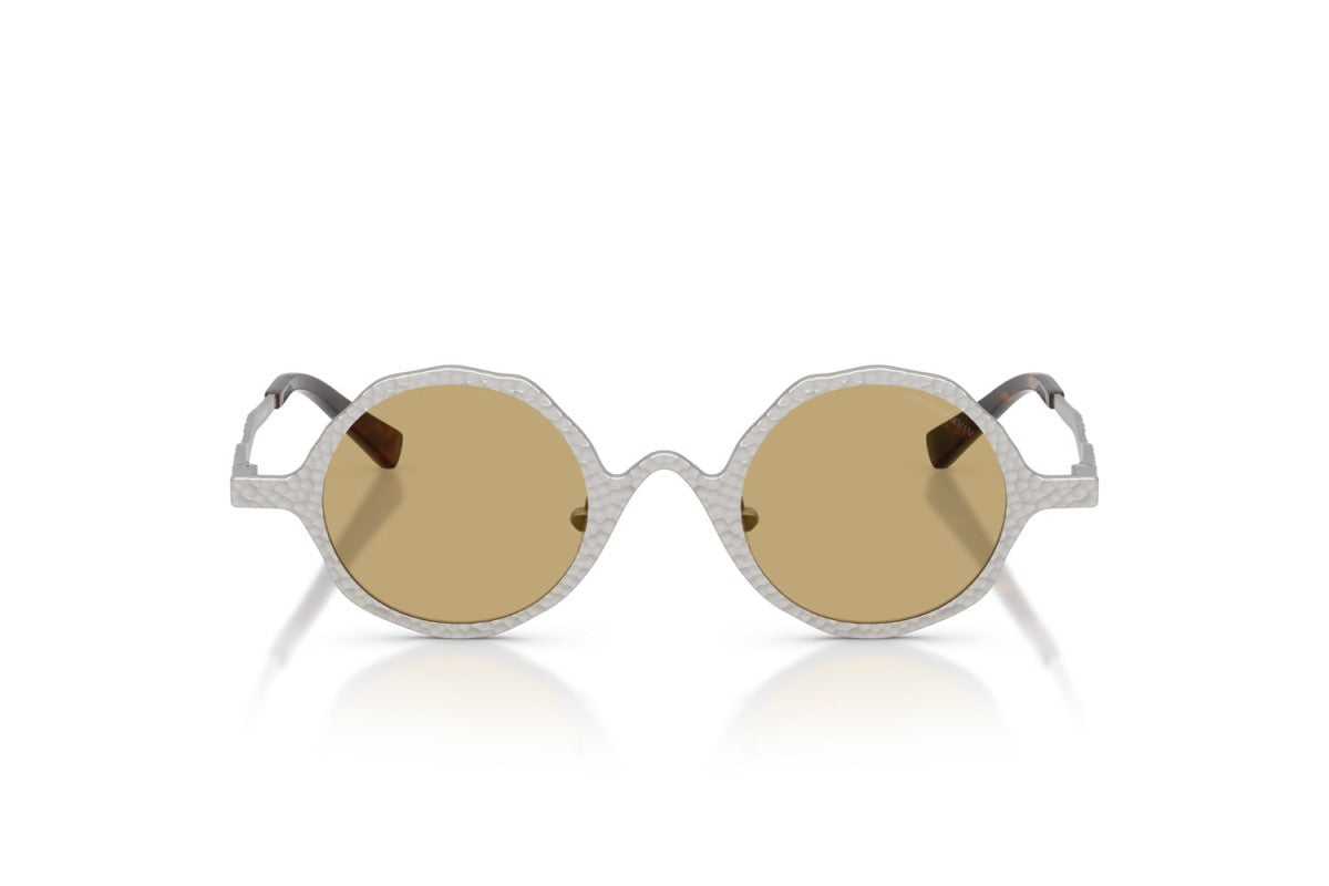 OCCHIALE DA SOLE UOMO | EMPORIO ARMANI EA 2166 - 3015/2 ARGENTO OPACO - CALIBRO 41