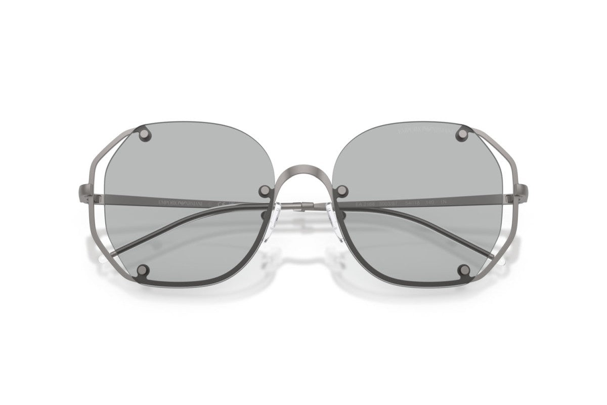 OCCHIALE DA SOLE DONNA | EMPORIO ARMANI EA 2168 - 300387 CANNA DI FUCILE OPACA - CALIBRO 54
