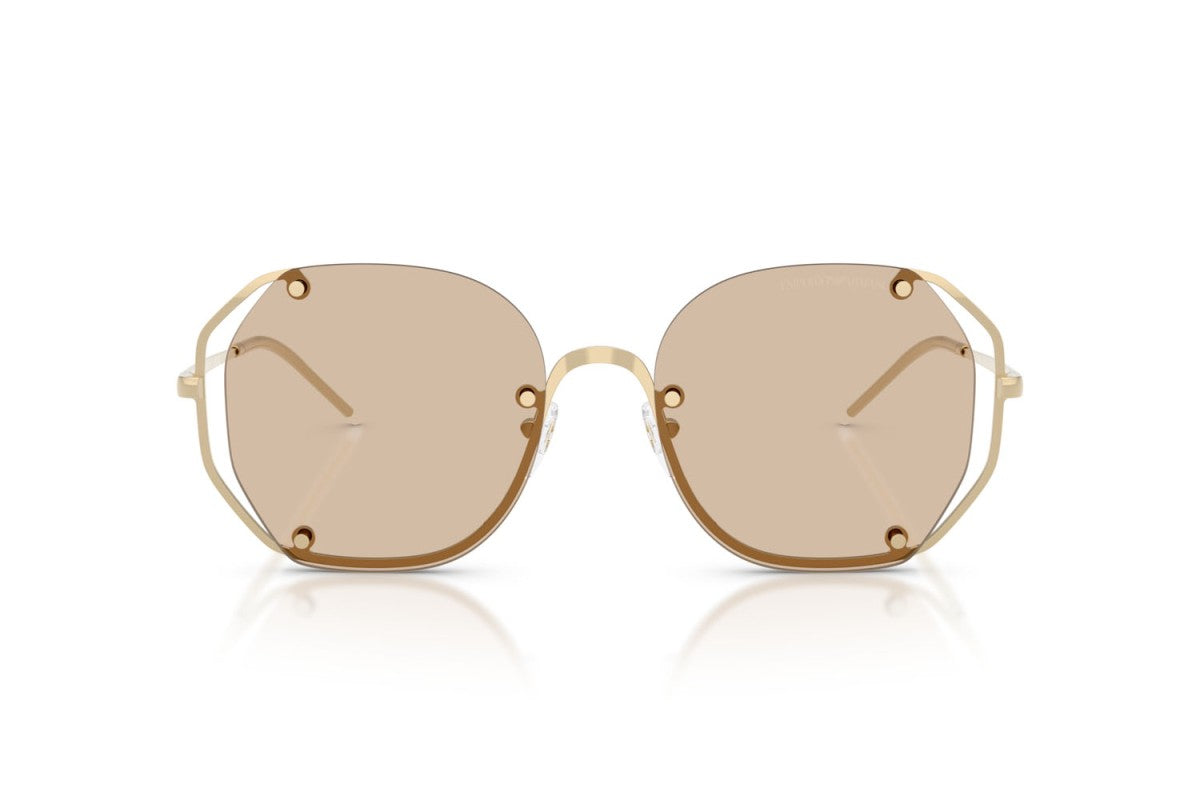 OCCHIALE DA SOLE DONNA | EMPORIO ARMANI EA 2168 - 301393 ORO PALLIDO LUCIDO - CALIBRO 54