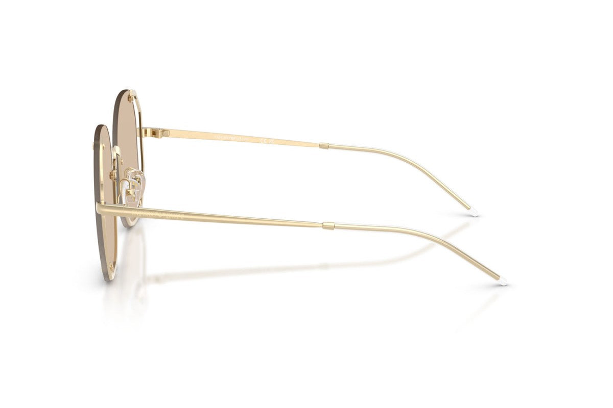 OCCHIALE DA SOLE DONNA | EMPORIO ARMANI EA 2168 - 301393 ORO PALLIDO LUCIDO - CALIBRO 54
