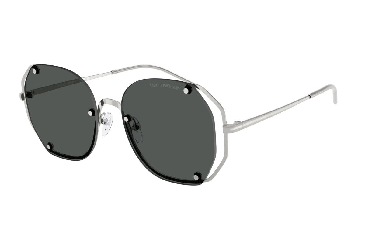 OCCHIALE DA SOLE DONNA | EMPORIO ARMANI EA 2168 - 301587 ARGENTO LUCIDO - CALIBRO 54